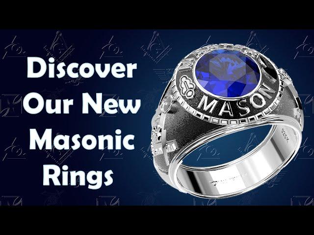 Unveiling: The Newest Masonic Ring Collection