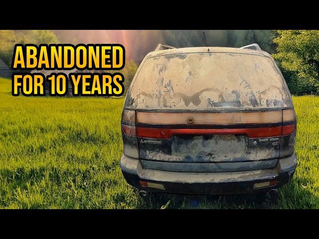 INSANE CAR TRANSFORMATION! RARE MITSUBISHI CAR ABANDONED FOR YEARS