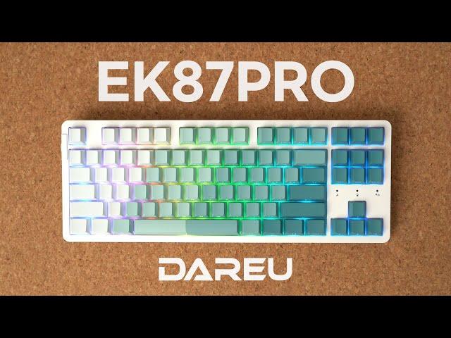 (ENG SUB) Dareu EK87Pro, the keyboard that aims to challenge the Aula F87 Pro