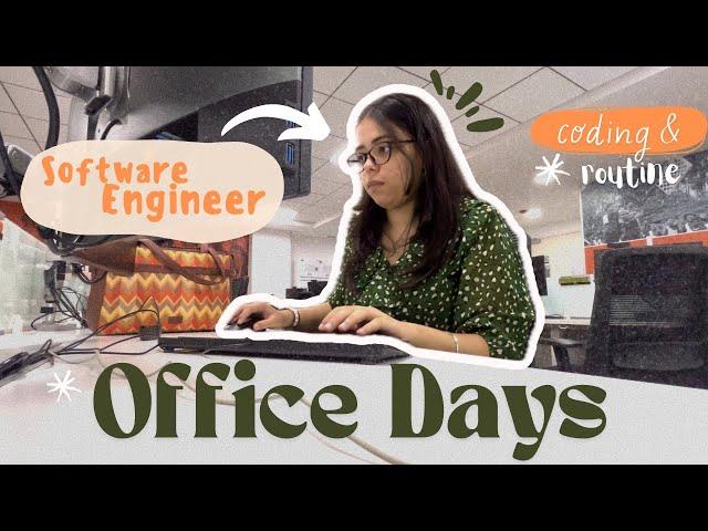 Software Engineer Life *in-office edition* | day in my life coding | Bangalore Vlog