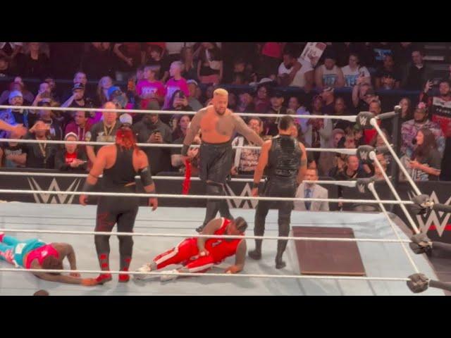 The Bloodline Attack The Uso’s During WWE Live Holiday Tour 12/26/25