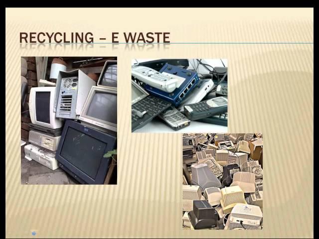 Waste Reduction and Recycling