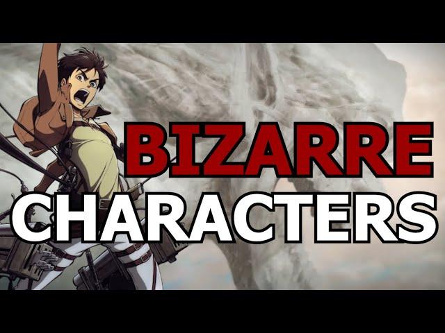 The Bizarre Character Work of Attack on Titan