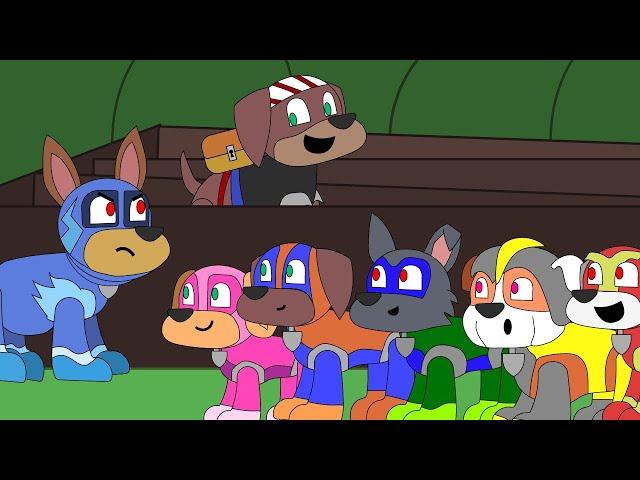 Pups Vs Training Day - Paw Patrol Parody Animation