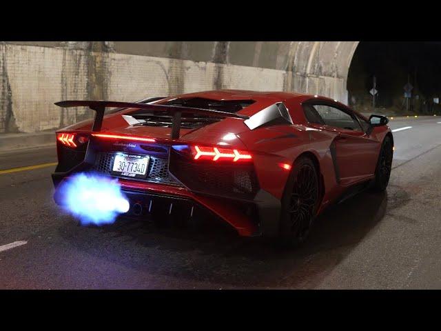 BRILLIANT / STARDROPPER exhaust Lamborghini Aventador SV in the tunnel! Is it better than Gintani?