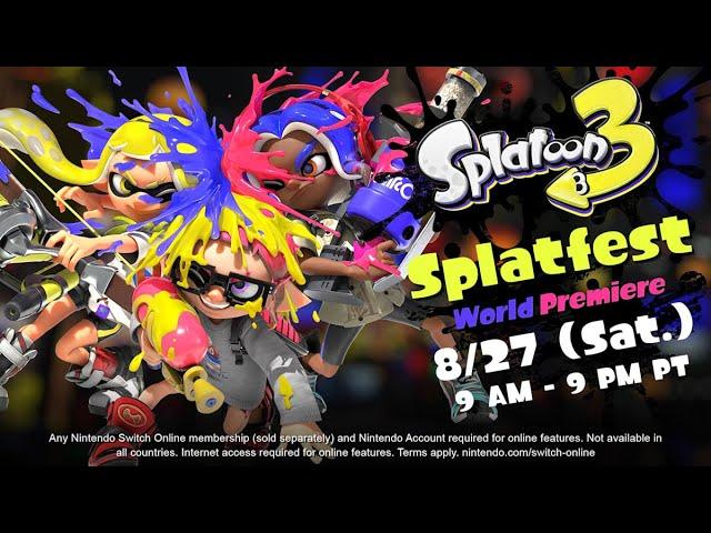 Splatoon 3 - Splatfest World Premiere