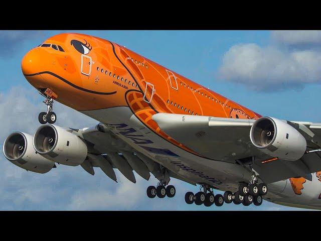 60 MINUTES PURE AVIATION - French planes only - AIRBUS A380, A330, A350 ... (4K)