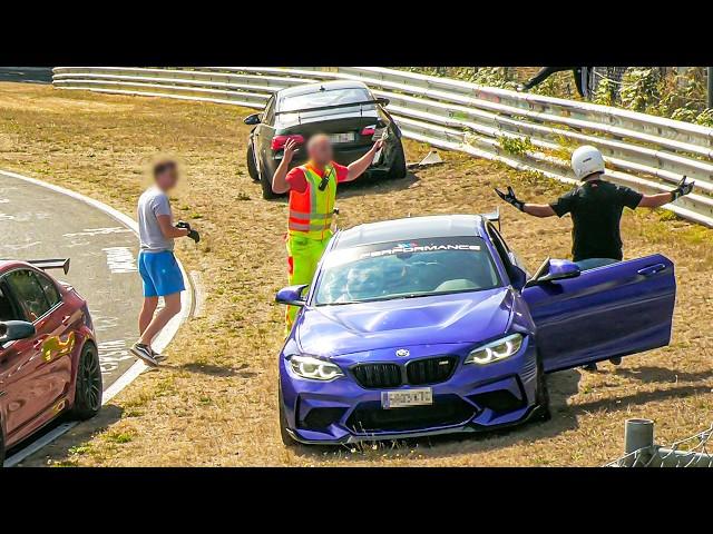 NÜRBURGRING DANGEROUS & STUPID MOMENTS! ANGRY Drivers, BIZARRE Situations, AGGRESSIVE & BAD Actions!