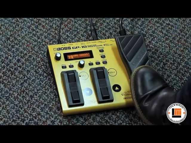 BOSS GP-10 Effects Processor [Product Demonstration]