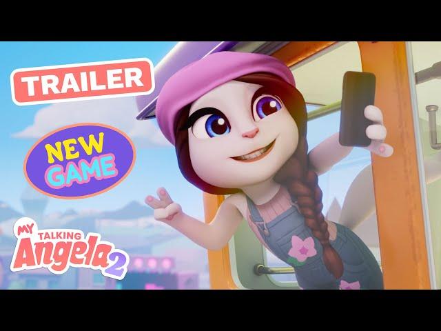  My Talking Angela 2 Start Your Brand New BFF Adventure (Official Launch Trailer)