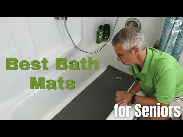 How to Choose the Safest Bath Mats for Seniors and the Elderly