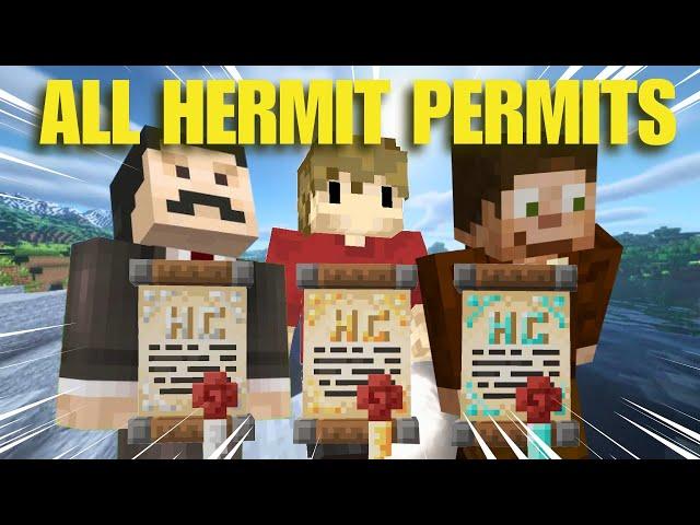 Every Hermit Permits Hermitcraft Season 10