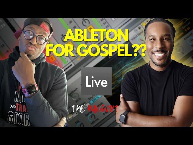 Producing Gospel With ABLETON?? |The Hangout Podcast Ep. 8| Feat. Vaughan Phoenix