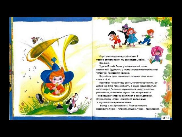 Голосні та приголосні звуки - 1 частина (Легко + Цікаво + Весело + Швидко навчається дитина)