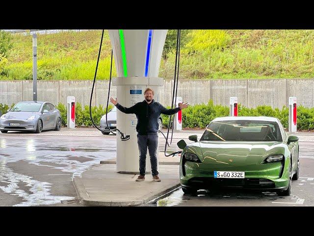 We Landed In Germany & Blasted Straight To This Amazing EV Charging Station!