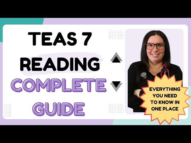 Comprehensive 2024 ATI TEAS 7 Reading Study Guide With Practice Questions And Answers