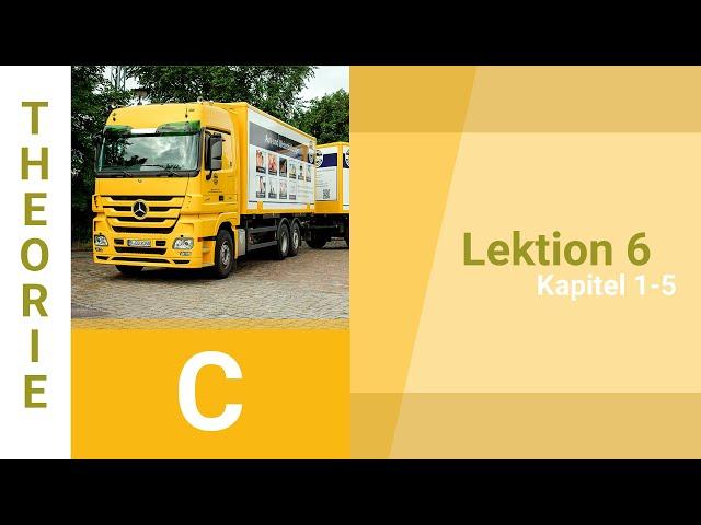 Theorie Klasse C  - Lektion 6 - Kapitel 1 bis 5 (LKW Bremsen I)