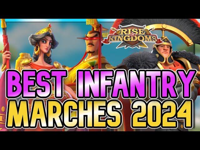 BEST Infantry Pairings in 2024 | Rise of Kingdoms