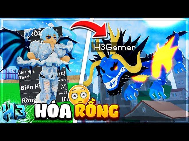 Mình đã HÓA RỒNG?? Farm Full Chiêu và ĐẾN SEA 3 !! Trong Blox Fruit | Roblox