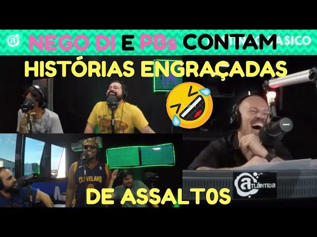 PRETINHOS CONTAM HISTÓRIAS ENGRAÇADAS DE ASSALT0S