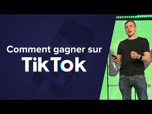 How to Win at TikTok (French) - Tony Aubé at WAQ24