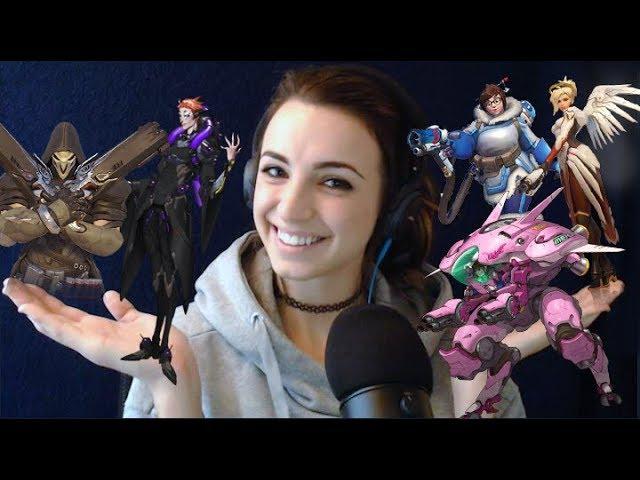 ASMR Overwatch Gameplay (Close-up Whispering)