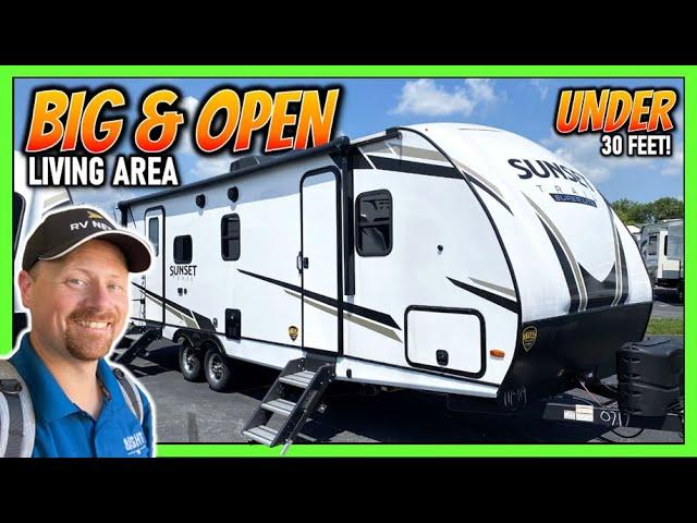 Wide Open Living & Easy Towing Size!! 2023 Sunset Trail 258RD Travel Trailer