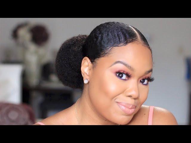 My Sleek Bun: How I get my ponytails to lay flat!