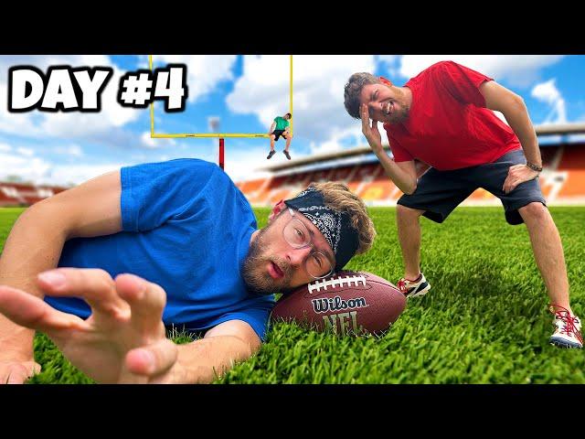 Last to Leave the Football Field Wins!