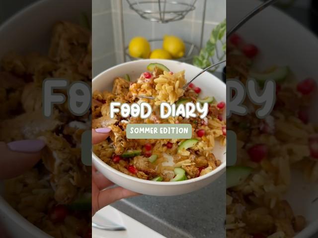 Food Diary – Sommer Edition ️ #fooddiary #fooddiaries #whatieatinaday #whatieat #rezepte #sommer