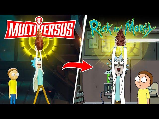 ALL Rick's References, Secrets and Easter Eggs in MultiVersus