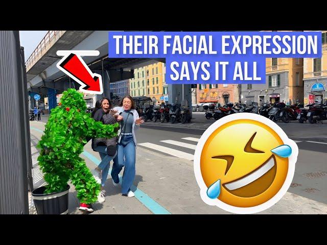 I welcomed them to Italy/ Bushman prank best reaction 2023#funny #fun #prank #italia #comedy