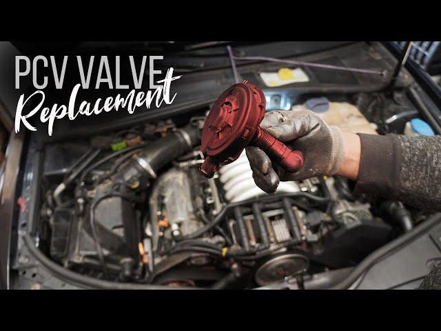 VW B5.5 Passat V6 2.8L Engine How to Replace the PCV Valve 2001-2005