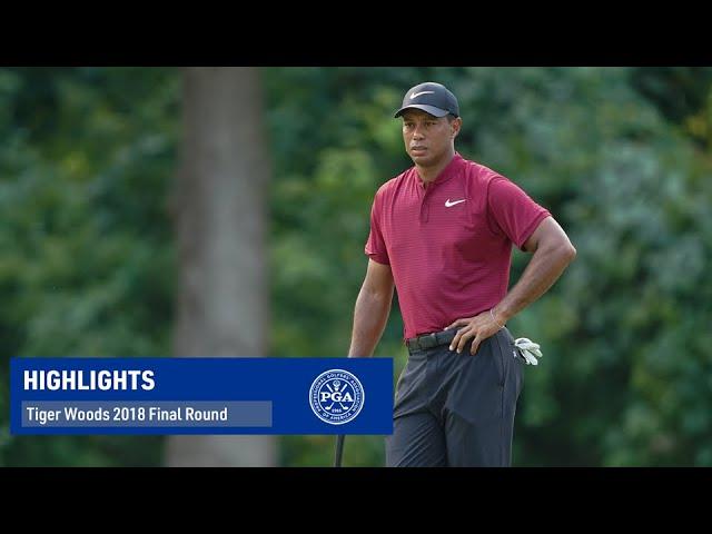 Every Shot from Tiger Woods' Best-Ever 4th Round in a Major | PGA Championship 2018