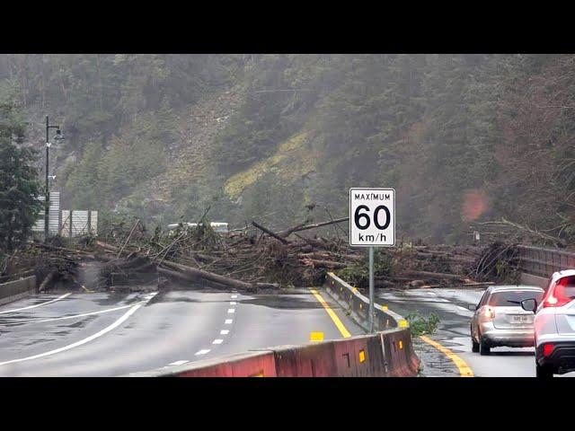 Mudslide sweeps through British Columbia village, killing 1 person