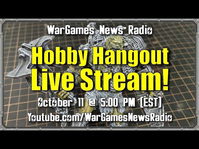 Hobby Hangout - Painting Swan for Fallout: Wasteland warfare - WGNR LIVE!