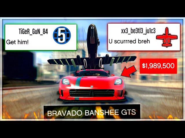 Trolling Griefers With My Banshee GTS Just Got 47x Better on GTA Online!!