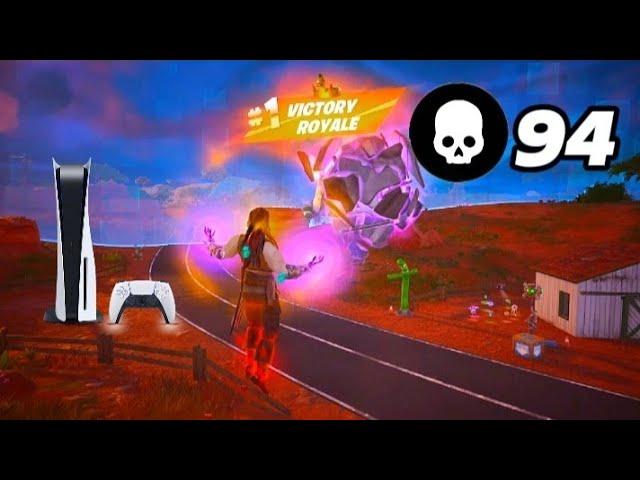 94 Elimination Solo Vs Squads "Zero Build" Gameplay Wins (Fortnite chapter 5 Season 3)