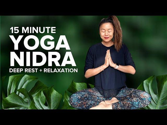 Yoga Nidra Meditation For Deep Relaxation | 15 Minutes in Your Inner Sanctuary