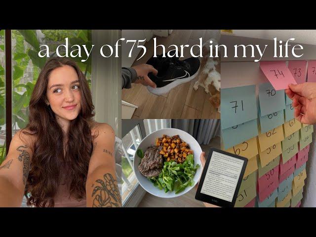 a day in my life on 75 hard (running, aip diet updates, reading)