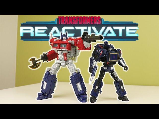 The Pack Where One Toy Hits, And The Other, Doesn’t | #transformers Reactivate Optimus and Soundwave