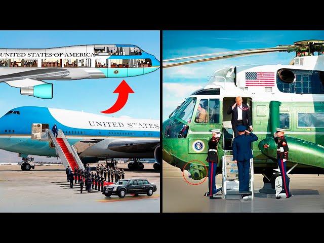  AIR FORCE ONE y MARINE ONE: Así Opera el AVIÓN y HELICÓPTERO del Presidente de EE.UU. 