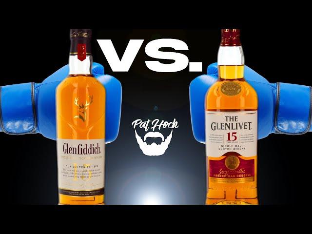 Das Whisky BATTLE: Glenfiddich 15 VS. Glenlivet 15