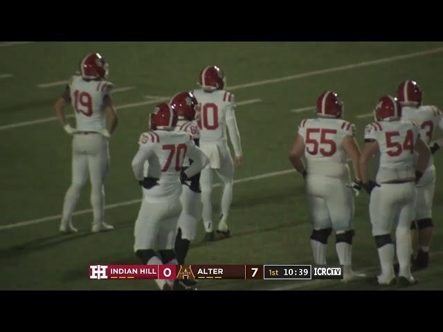 BOYS VARSITY FOOTBALL: Indian Hill vs Archbishop Alter, 11 3 23 OHSAA Round Two playoff game