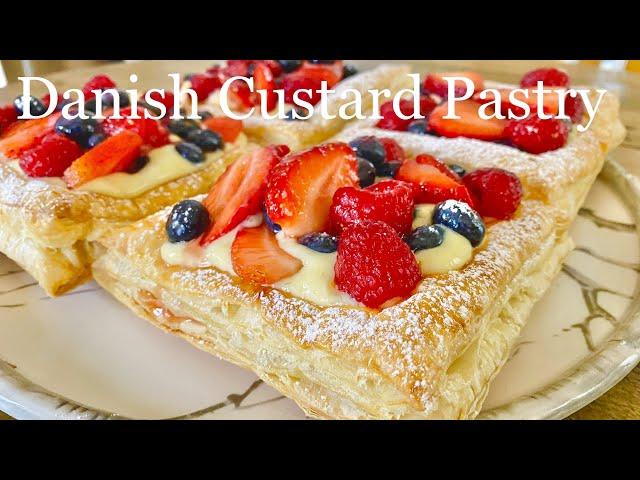 Custard Berry Puff Pastry