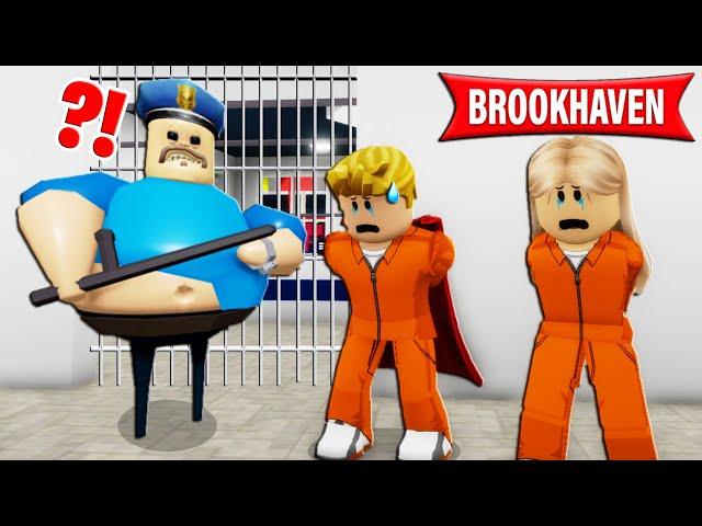 AUSBRUCH aus BARRY'S GEFÄNGNIS in BROOKHAVEN! (Roblox Brookhaven RP | Story Deutsch)