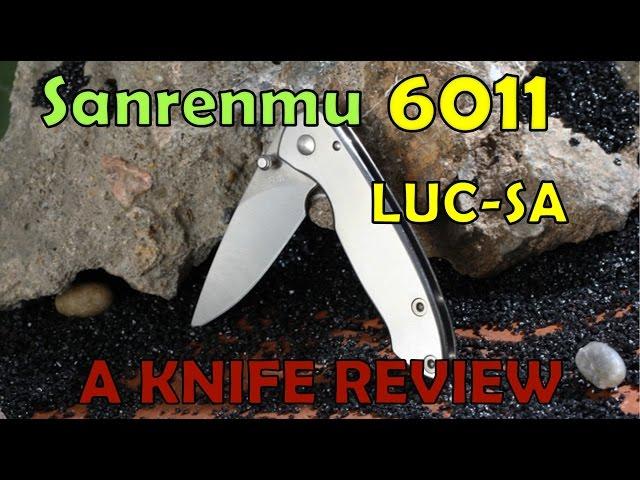 Sanrenmu 6011 LUC SA  An Itty Bitty Small Tiny Knife Review.  It's Wee Wednesday