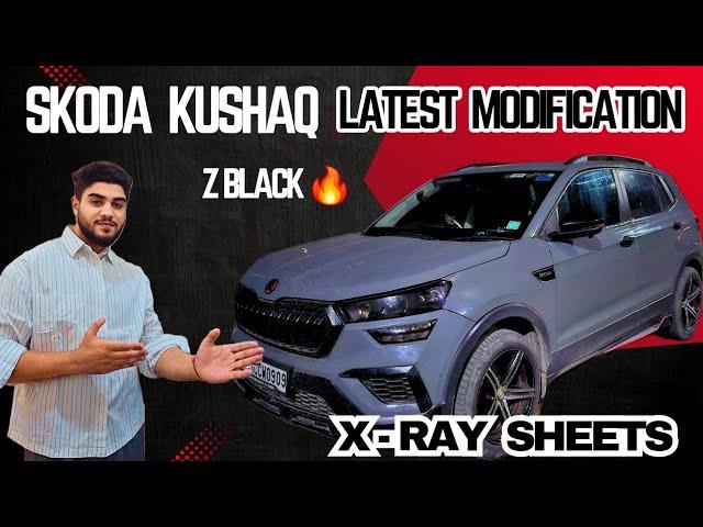 Skoda kushaq new modified X - RAY SHEETS @skodaindia @skoda #viralvideo #skoda #kushaq #car