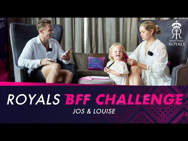 The Royals BFF Challenge ft. Jos & Louise Buttler | Rajasthan Royals | IPL 2021