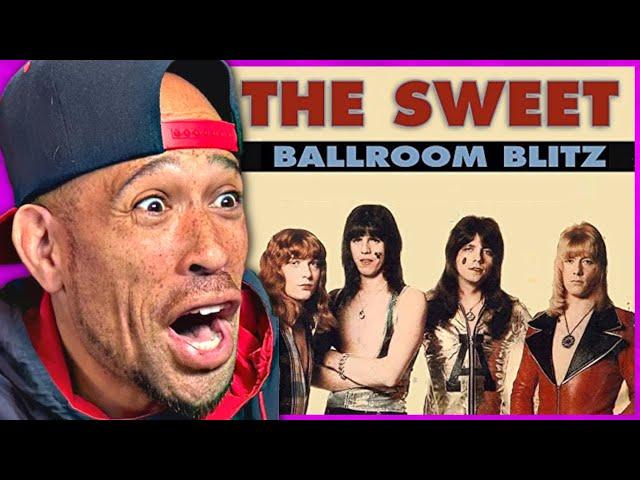 Rapper FIRST time reaction to SWEET - The Ballroom Blitz!! YOOooooooooo!